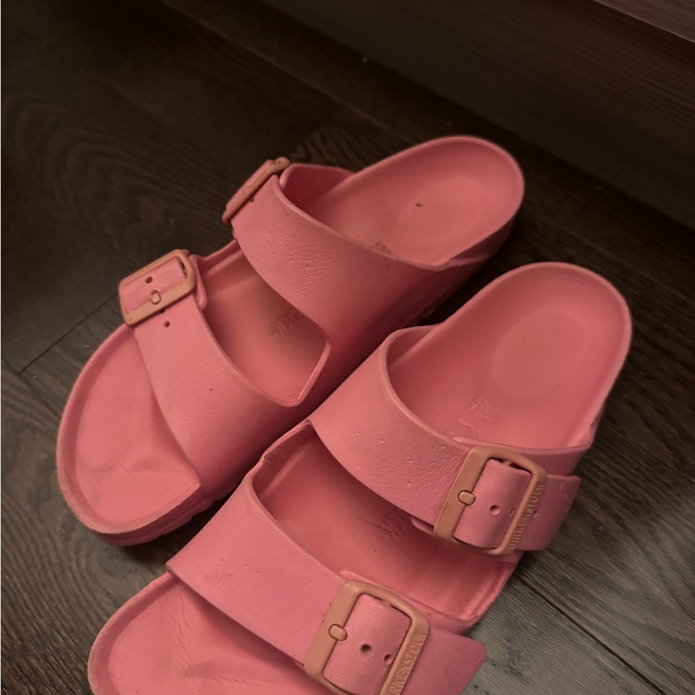 Birkenstock Pink Double-Strap Sandals 39